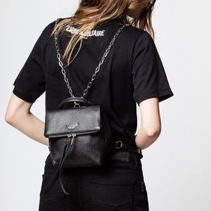 Zadig&Voltaire ROMY GRAINED BAG Noir